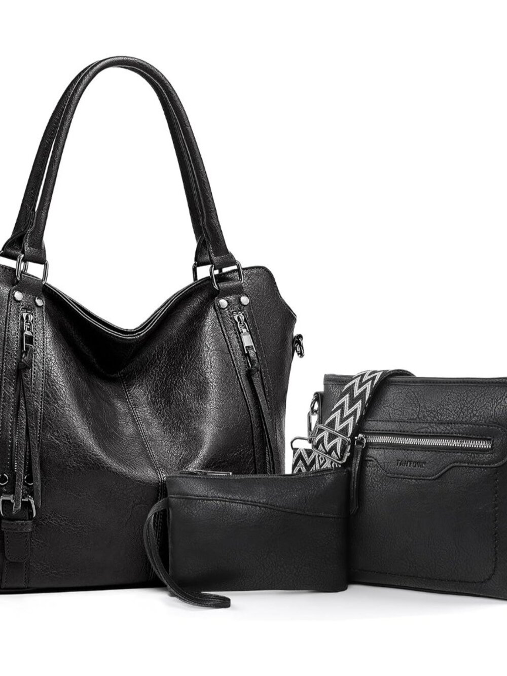 Tote Handbags for Women, Purse Crossbody Large Leather Purse Adjustable Straps S